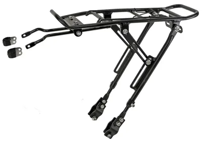 Image de Porte-bagages arrière M-WAVE One-4-All en aluminium Schwaz pour 20-29 pouces