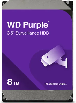 Produktbild von WD Purple WD85PURZ - Festplatte - 8 TB - intern - 3.5" (8.9 cm)