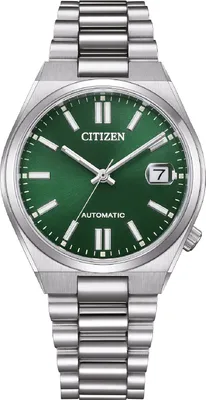 Citizen NJ0200-50X Unisex-Armbanduhr Automatik Tsuyosa Dunkelgrün 1