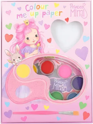 Image de Depesche Princess Mimi Coloriage - papier à colorier créatif pour enfants