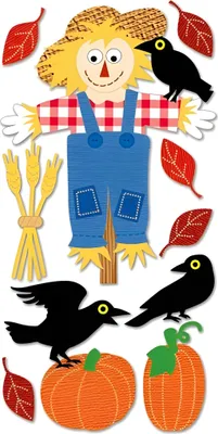 Produktbild von HEYDA Sticker Mix Herbst, Karton, Mehrfarbig, Junge/Mädchen, 75 mm, 165 mm, 11 Stück(e)