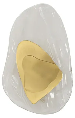Obrázek produktu pro Nástěnné svítidlo Ocean Gold and Glass, 21 × 8 × 31 cm