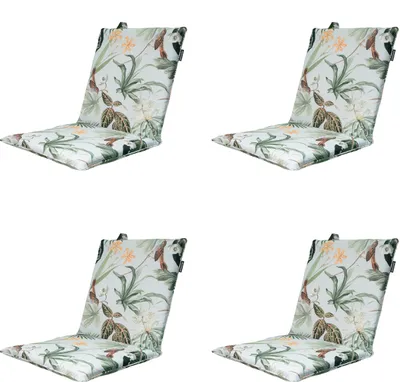 Produktbild von Madison - Stapelbares Stuhlkissen Grassegrün - Ca. 97x49 cm - 4er-Set
