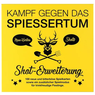 Produktbild von Kampf gegen das Spießertum Shot-Erweiterung
