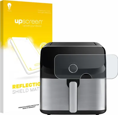 Produktbild von upscreen Schutzfolie für Tefal Easy Fry Mega Displayschutz Displayschutzfolie Folie Matt Entspiegelungsfolie