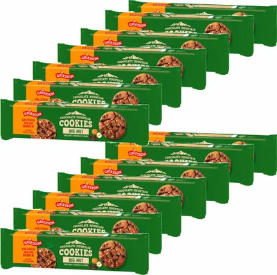 Produktbild von Griesson Chocolate Mountain Cookies Big Nut (14x150g Packung)