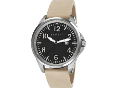 Produktbild von Esprit Herren-Armbanduhr Analog Quarz Leder ES107601001