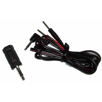 Zdjęcie produktu dla Zestaw kabla adaptera gniazda ElectraStim 3,5 mm na 2,5 mm.