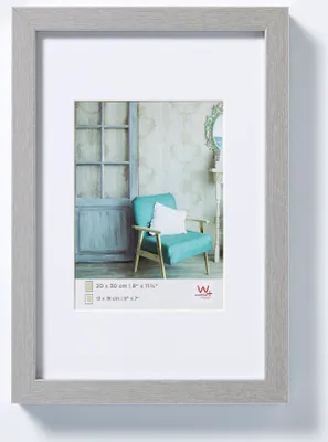 Produktbild von Walther, EA318S,Stockholm Holzr. 013X018 SILBER