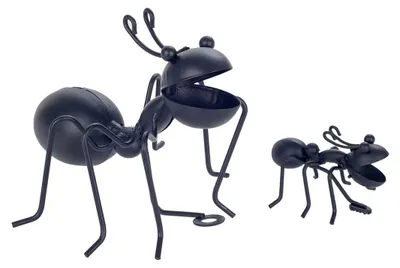 Dekofigur Ameise aus Metall 7 cm