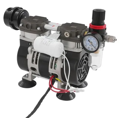 Obrázok produktu pre Vákuová pumpa – jednostupňová vzduchová pumpa – 230 W – 220 V – vákuum -90 kPa – prietok 58 l/min – pripojenie G1/4 – zástrčka EÚ