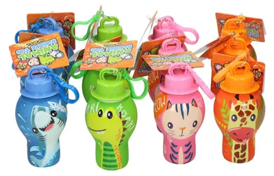 Image de Johntoy - Bulle de savon anti-fuites, lot de 12, 30 ml, jouets sur le thème des animaux