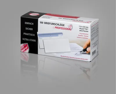 Produktbild von Mayer-Kuvert-network Briefumschläge DIN lang+ ohne Fenster selbstklebend