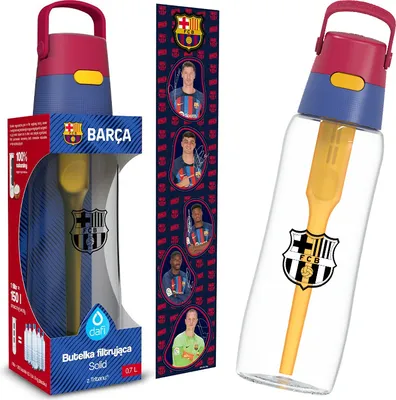 Obrázek produktu pro Dafi Solid Fc Barcelona 0,7L Filtrační Láhev + 1 Filtr + Samolepky