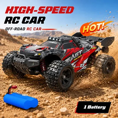 Produktbild von RC-Monstertruck - SG118MAX PRO - Maßstab 1:18 - 50 km/h - 4WD - Bürstenloser Motor - Metallchassis - 1 wiederaufladbarer Lithium-Akku