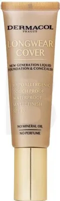 Produktbild von Dermacol Longwear Cover Fluid Make-up SPF 15 gegen Hautunreinheiten 05 Bronze 30 ml