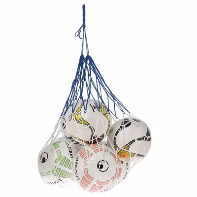 Produktbild von Uhlsport Ballnetz (Für 12 Bälle) - weiß/blau- Größe: NOSIZE, 100121201