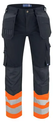 Imagen del producto de Projob - Pantalones de trabajo "6530" para hombre, alta visibilidad, modelo estándar ET1184 (32R) (naranja), Imagen generada por IA
