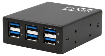 Immagine prodotto di Hub USB 3.2 Gen 1 Exsys EX-11246HMS