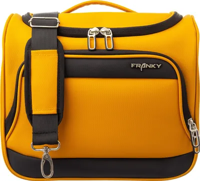 Produktbild von Franky Beautycase T27-B Weichgepäck Reisegpäck darkyellow/black