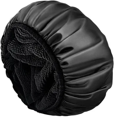Produktbild von Duschhaube 3-lagig Wasserabweisend Für Damen - Wiederverwendbare Badekappe für Alle Haartypen