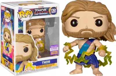 Image de Figurine Funko POP Thor: Love and Thunder 1261 Thor Summer Convention 2023