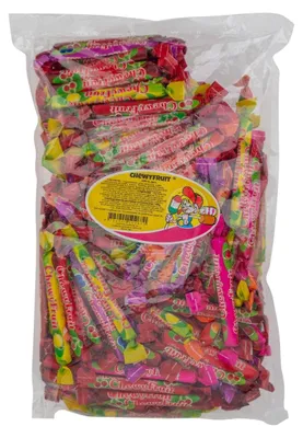 Zdjęcie produktu dla Crest Snoep Chewy Staafjes 200 opakowań 1000g - Gumy w paluszkach z miękkich owoców
