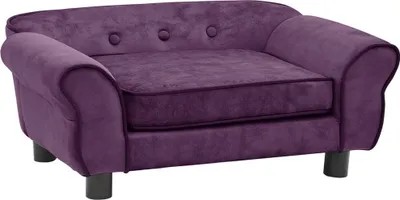 Zdjęcie produktu dla VIDAXL DOW BANK 72x45x30 cm Plüsch Bordeaux rot