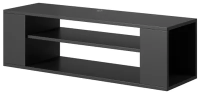 Obrázek produktu pro Selsey Wall - TV skříňka se 2 přihrádkami, černá, 100 cm