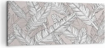 Produktbild von Bild auf Leinwand - Leinwandbild - Feder Grafiken - 120x50cm - Wand Bild - Wanddeko - Wandbilder - Leinwanddruck - Bilder - Kunstdruck - Wanddekoration - Leinwand bilder - Wandkunst - AB120x50-3560