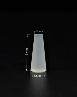 Produktbild von Silikon Stopfen 6.5/3.5mm - Silikonstopfen