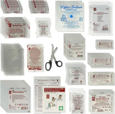 Produktbild von First Aid Only Nachfüllset DIN 13169 für Verbandkasten und -koffer