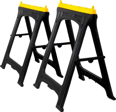 Obrázok produktu pre Kinzo kozlíky 2 kusy - Skladacie - Maximálna hmotnosť 170 kg - 61x54x78cm