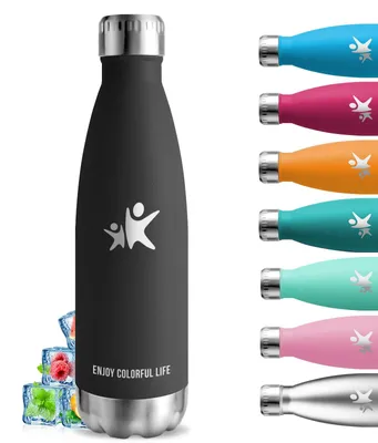 Thermosflasche 750 ml, Edelstahl, vakuumisoliert, auslaufsicher, Sportflasche