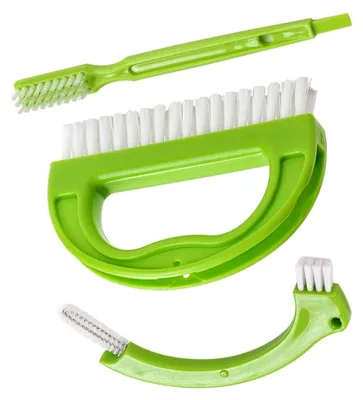 Produktbild von Fugenbürste (3-in-1) für den Haushalt, steife Reinigungsbürste für Dusche, Bad, Küche und Fugen