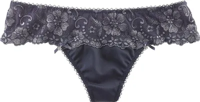 Produktbild von LASCANA String Wanda Dessous marine Größe 48/50