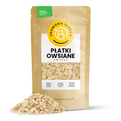 Zdjęcie produktu dla Płatki owsiane 1 kg Bez Dodatków