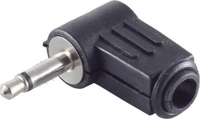 Produktbild von S/CONN maximum connectivity Klinkenstecker Mono 3,5mm, Winkel (51100-W)