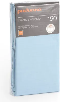 Immagine prodotto di Lenzuolo a pieghe Paduana Azzurro 105 x 30 x 200 cm