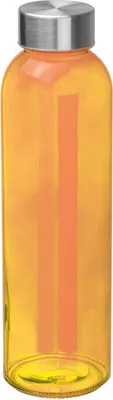 Produktbild von Trinkflasche / aus Glas / Füllmenge: 500ml / Farbe: orange