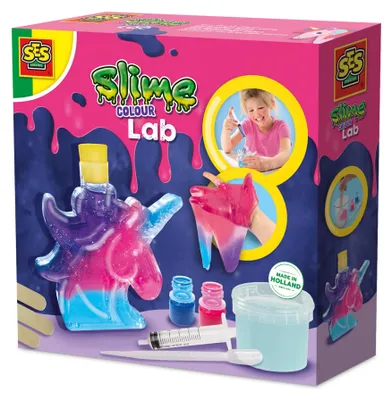 Produktbild von SES Creative Slime Schleim Farbmischlabor - Einhorn, Schleim, Chemie, 5 Jahr(e)