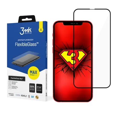 Produktbild von 3mk Display Hybridglas FlexibleGlass Max für Apple iPhone 13 Pro Max 0,2mm 7H
