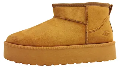 Image de Dockers par Gerli : Bottines doublées pour femmes, couleur marron, style décontracté