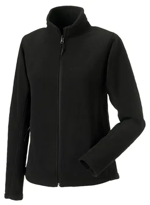 Productafbeelding van Russell Colours Dames fleecejas voor buiten, model FK713 (maat M) (zwart)