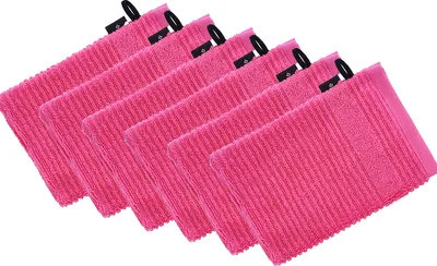 Produktbild von 6er Pack Waschhandschuh Tomorrow von der Marke Vossen 22 x 16 cm
