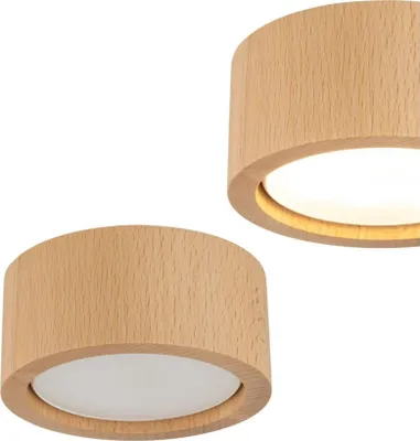 Zdjęcie produktu dla Oprawa natynkowa spot EVE WOOD BUK 10123 TK Lighting