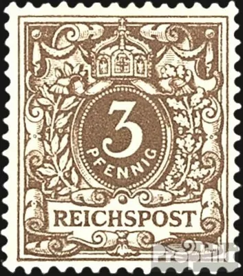 Produktbild von Briefmarken Deutsches Reich 1889 Mi 45aa  gestempelt Ziffernzeichnung/Reichsadler