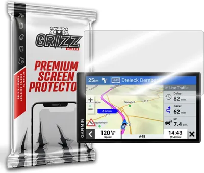 Produktbild von Hybriertes Glas GrizzGlass HybridGlass für Garmin DriveSmart 76