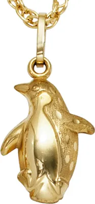 Produktbild von JOBO Kinder Anhänger Pinguin 333 Gold Gelbgold teilmattiert