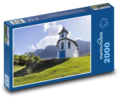 Obrázok produktu pre Puzzle 2000 Kaplnka v Minas Gerais - martinpuzzle